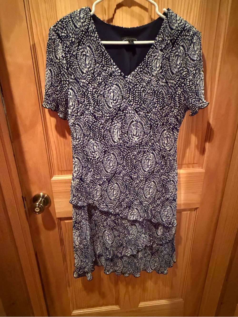 Lovely and Flattering Tiered Dress